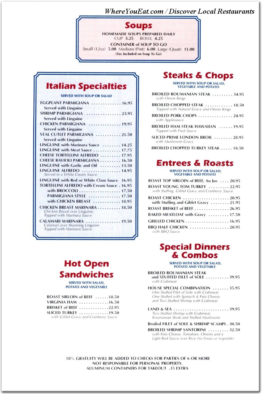 Our Foods