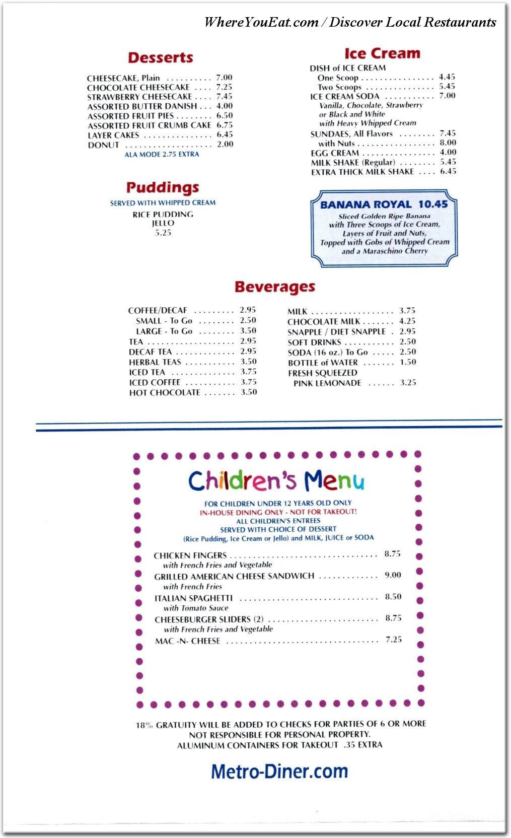 Our Foods